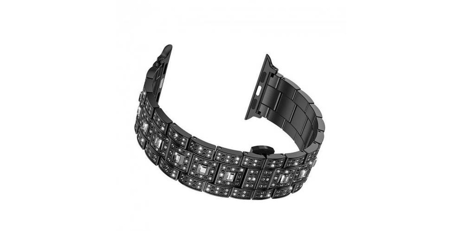 Браслет Apple Watch Series 1/2/3/4 HOCO Starlight Steel Strap WB13 |38/40mm| black