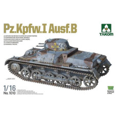 Pz.Kpfw.I Ausf.B. Збірна модель німецького танка у масштабі 1/16. TAKOM 1010