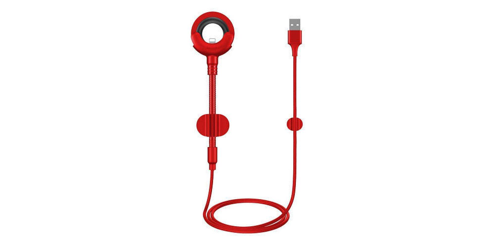 Держатель BASEUS O-type Car Mount Lightning Cable |2.1A|