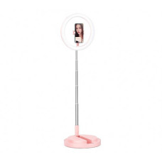 Селфи лампа и LED освещением 168см USAMS US-ZB120 pink