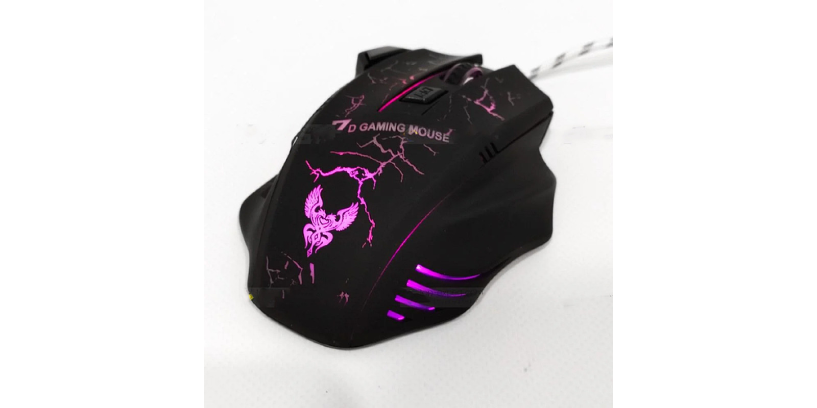 Игровая мышь проводная оптическая с подсветкой GAMING MOUSE X7 / Геймерская компьютерная мышка
