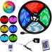  світлодіодна led стрічка 5 м 3528 rgb + пульт + блок освітлення 49000 2