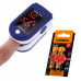  электронный пульсоксиметр на палец pulse oximeter lk87 + подарок батарейка для пульсометра videx 2 шт пульсоксиметры 49118 2