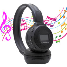 Беспроводные складные наушники MDR BSN65 / Наушники с аккумулятором и Led экраном