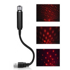 Лазерна вказівка, що працює від USB Star decoration lamp Червоний колір променя (KG-3941)
