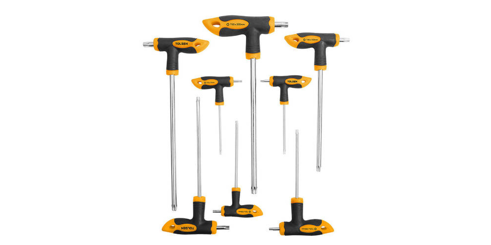 Набір Т-викруток Tolsen Torx 10-50 8 штук