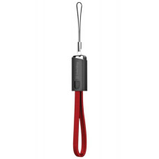 Кабель ColorWay USB to Lightning 2.4A 0.22m (CW-CBUL021-RD) Red