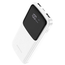 Power Bank BOROFONE Oceanic digital power bank 10000mAh BJ17 | 2USB/1Type-C, 3A | white Power Bank BOROFONE Oceanic digital power bank 10000mAh BJ17 | 2USB/1Type-C, 3A | white