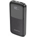  power bank borofone oceanic digital power bank 10000mah bj17 |2usb/1type-c, 3a| black повербанки 39254 2
