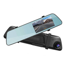 Автомобильный регистратор зеркало с двумя камерами Dvr A29 touchscreen HD1080 / Видеорегистратор