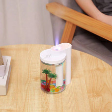 Зволожувач очисник повітря нічник 260 мл 3 в 1 Humidifier з LED підсвічуванням Зволожувач очисник повітря нічник 260 мл 3 в 1 Humidifier з LED підсвічуванням