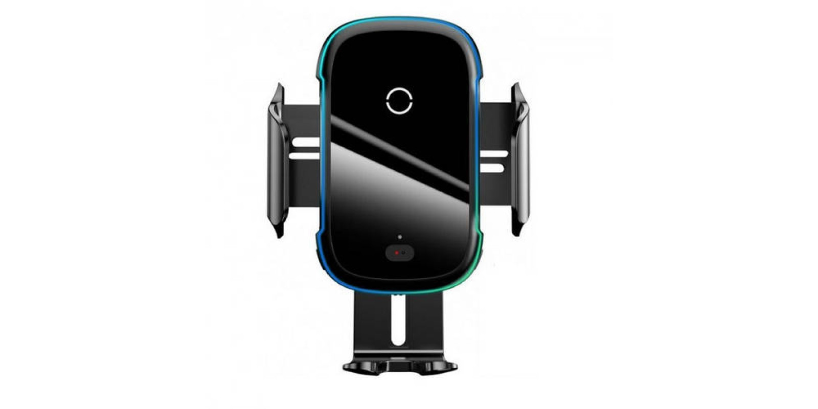 Универсальный автодержатель BASEUS Auto Lock Light Electric Holder with Wireless Charger |15W (WXHW03-01)