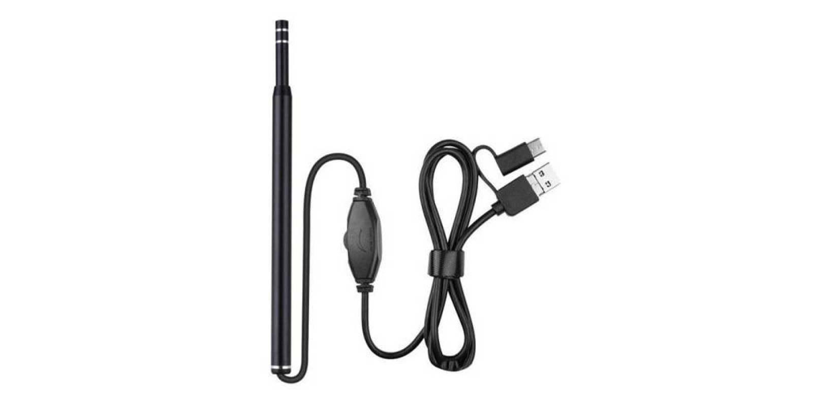 Эндоскоп медицинский с камерой и регулируемой LED-подсветкой USB MicroUSB Type-C 1.3Мп Эндоскоп медицинский с камерой и регулируемой LED-подсветкой USB MicroUSB Type-C 1.3Мп