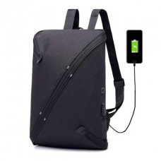 Багатофункціональний міський рюкзак з виходом на USB та навушників UNO bag / Місткий рюкзак