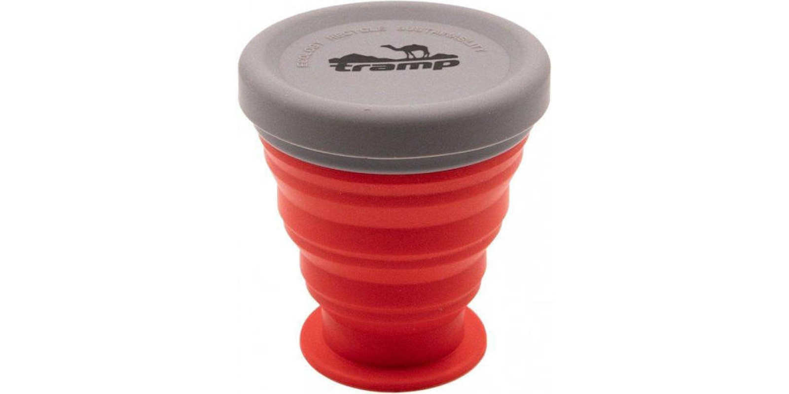 Стакан складной силиконовый Tramp с крышкой 200 ml terracota (TRC-126-terracota) Стакан складной силиконовый Tramp с крышкой 200 ml terracota (TRC-126-terracota)