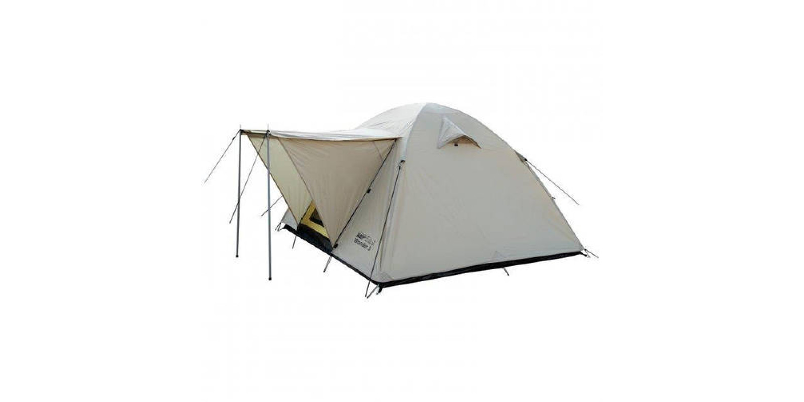 Туристическая Палатка трехместная Tramp Lite Wonder 3 песочный TLT-006-sand 4,1kg