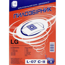 Многоразовый пылесборник для пылесоса СЛОН L07 C-II LG (5 шт) Многоразовый пылесборник для пылесоса СЛОН L07 C-II LG (5 шт)
