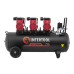  компрессор intertool pt-0028,100 л, 3x1.1квт, 220в, 8атм, 480 л/мин, 1400 об/мин, безмасляный, 6 цилиндров оборудование, станки и инструменты 42791 2