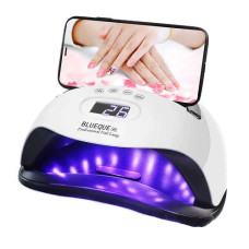 Светодиодная лампа для маникюра 168 Вт с ручкой LED+UV SUN BQ-V9 / Лампа для сушки гель лака