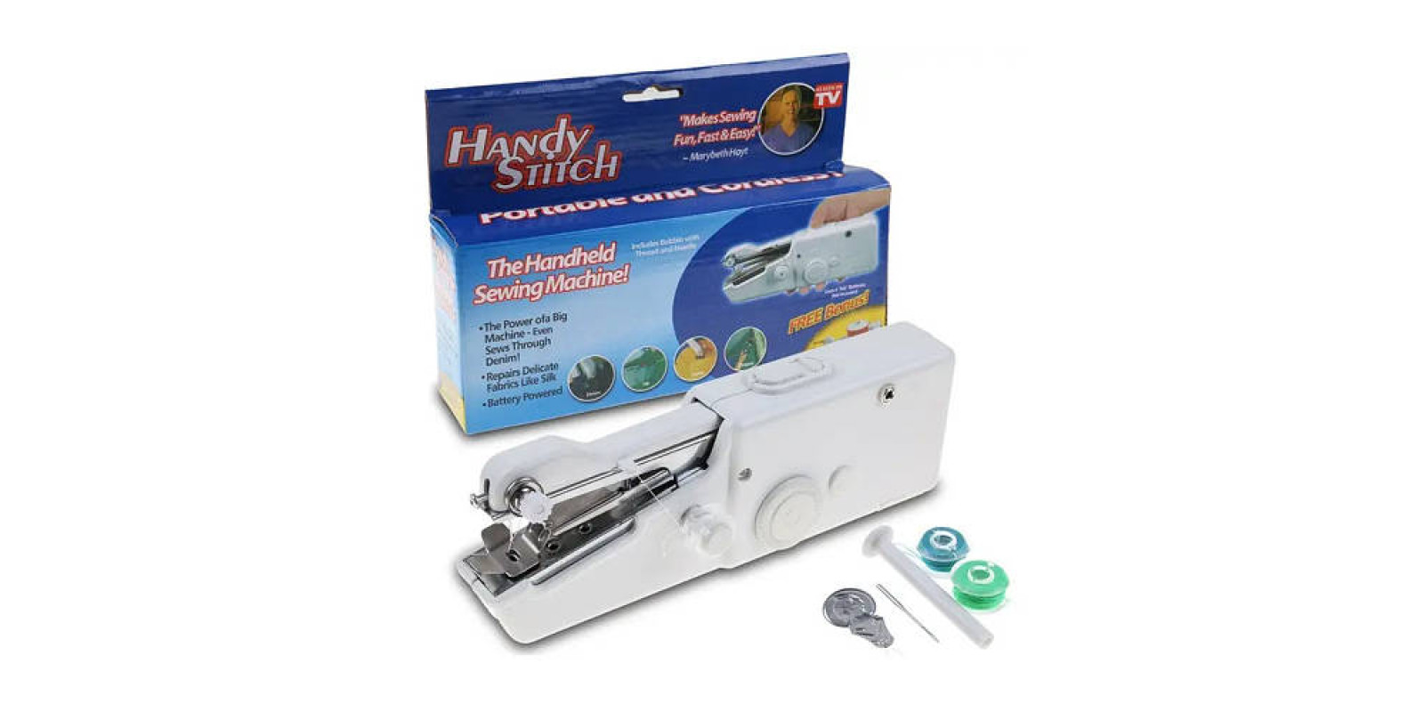 Ручна швейна машинка Handy stitch (WJ-07) / Портативна швейна машинка