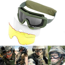 Окуляри з США. Xaegistac Airsoft Google's / Протитуманні окуляри зі змінними лінзами