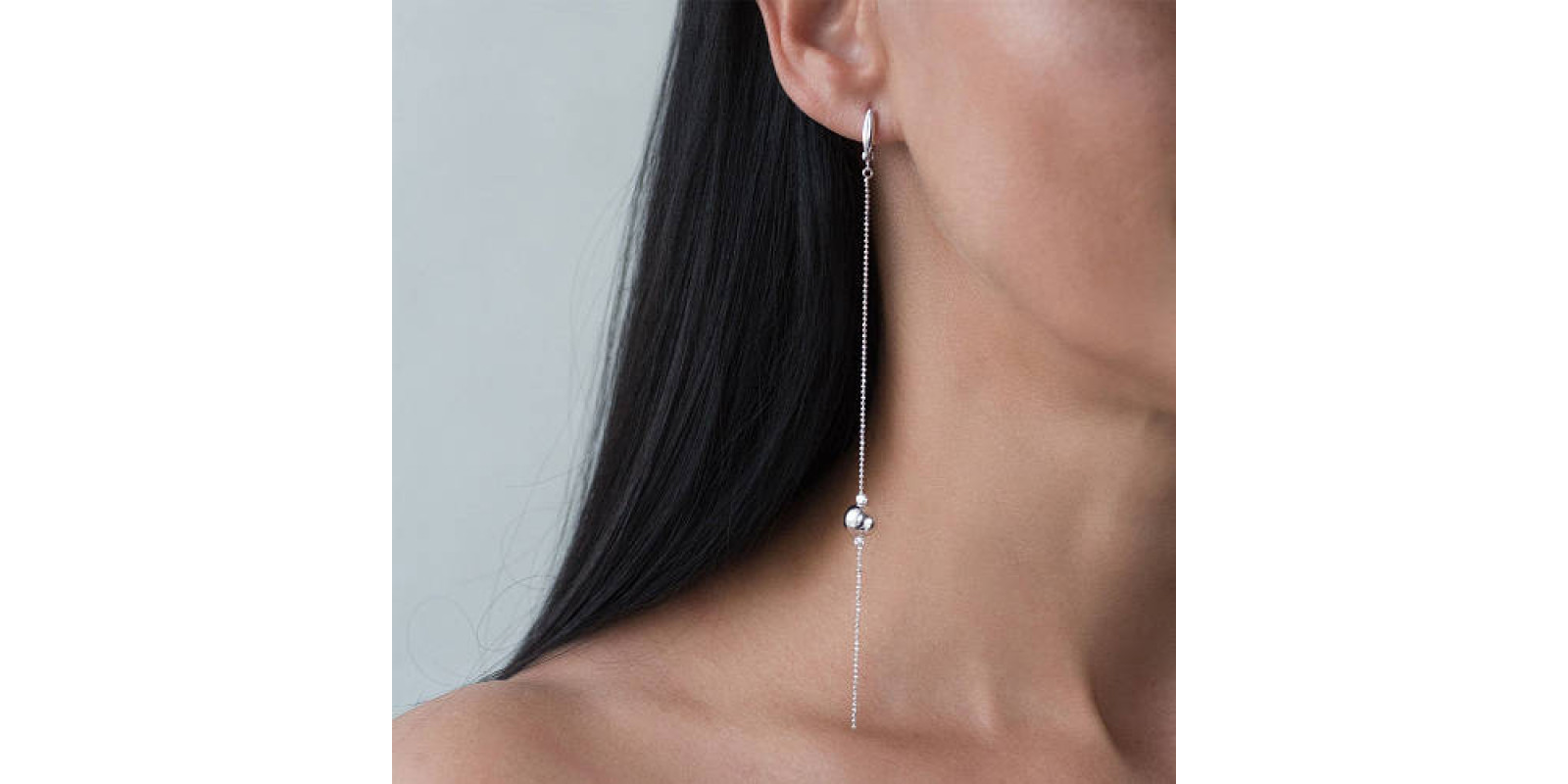 Серебряные серьги