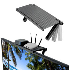 Держатель подставка на телевизор Screen Top Shelf / Полка подставка монитор / Крепление для телевизоров