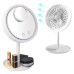  зеркало с подсветкой и вентилятором beauty breeze mirror / косметическое настольное круглое зеркало зеркала косметические 49354 2