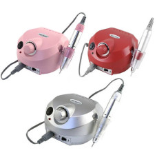 Аппарат для маникюра 35 000 об/мин + фрезы Nail Drill ZS-601 / Фрезер для маникюра и педикюра Красный