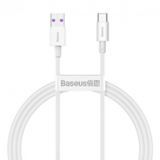 Кабель Baseus Superior Data Cable USB to USB Type-C 66W 1m (CATYS-02) White