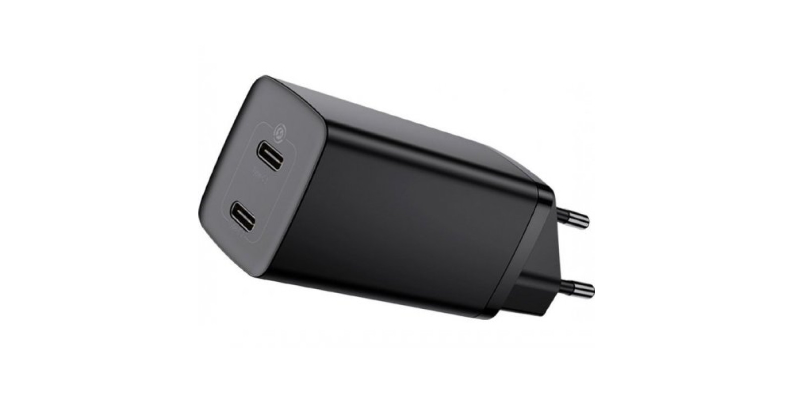 Сетевое зарядное устройство Baseus GaN2 Lite Quick Charger 2 USB Type-C 65W (CCGAN2L-E01) Black