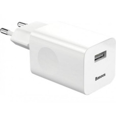 Зарядний пристрій Baseus Charging Quick Charger 24W (CCALL-BX02-WH) White