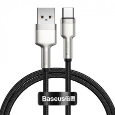 Кабель Baseus Cafule Series Metal Data Cable USB to Type-C 66W 1m (CAKF000101) Black