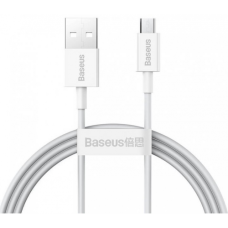 Кабель Baseus Superior Series Fast Charging Data Cable USB to Micro 2A 1m (CAMYS-02) White