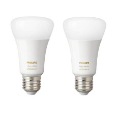 Розумні світлодіодні лампи Philips Hue White Ambiance E27 Apple HomeKit (2 шт.)