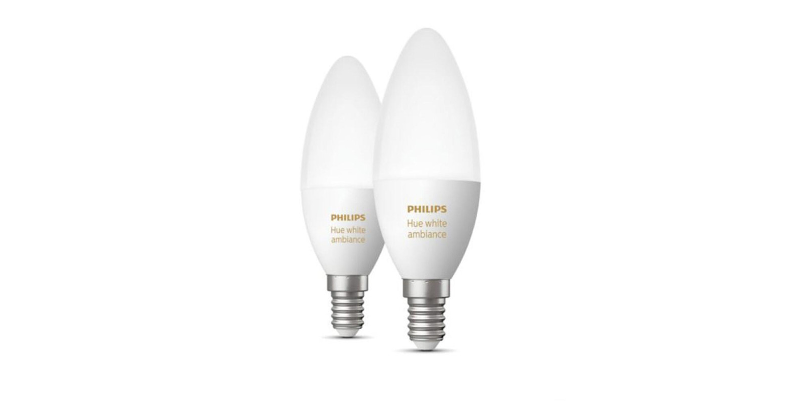Розумні світлодіодні лампи Philips Hue Single bulb E14 Apple HomeKit (2 шт) Розумні світлодіодні лампи Philips Hue Single bulb E14 Apple HomeKit (2 шт)