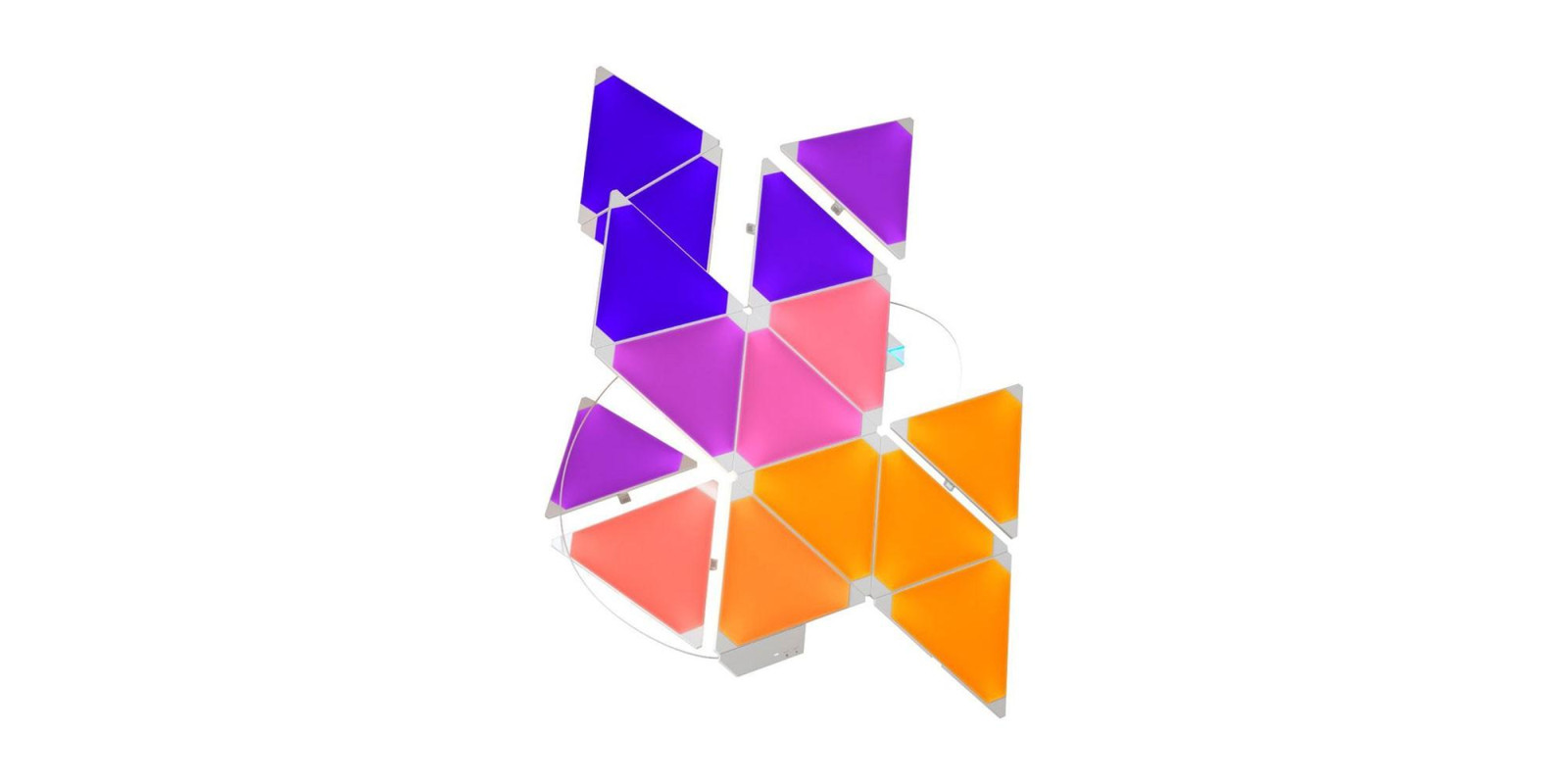 Розумна система освітлення Nanoleaf Light Panels Smarter Kit із модулем Rhythm Розумна система освітлення Nanoleaf Light Panels Smarter Kit із модулем Rhythm