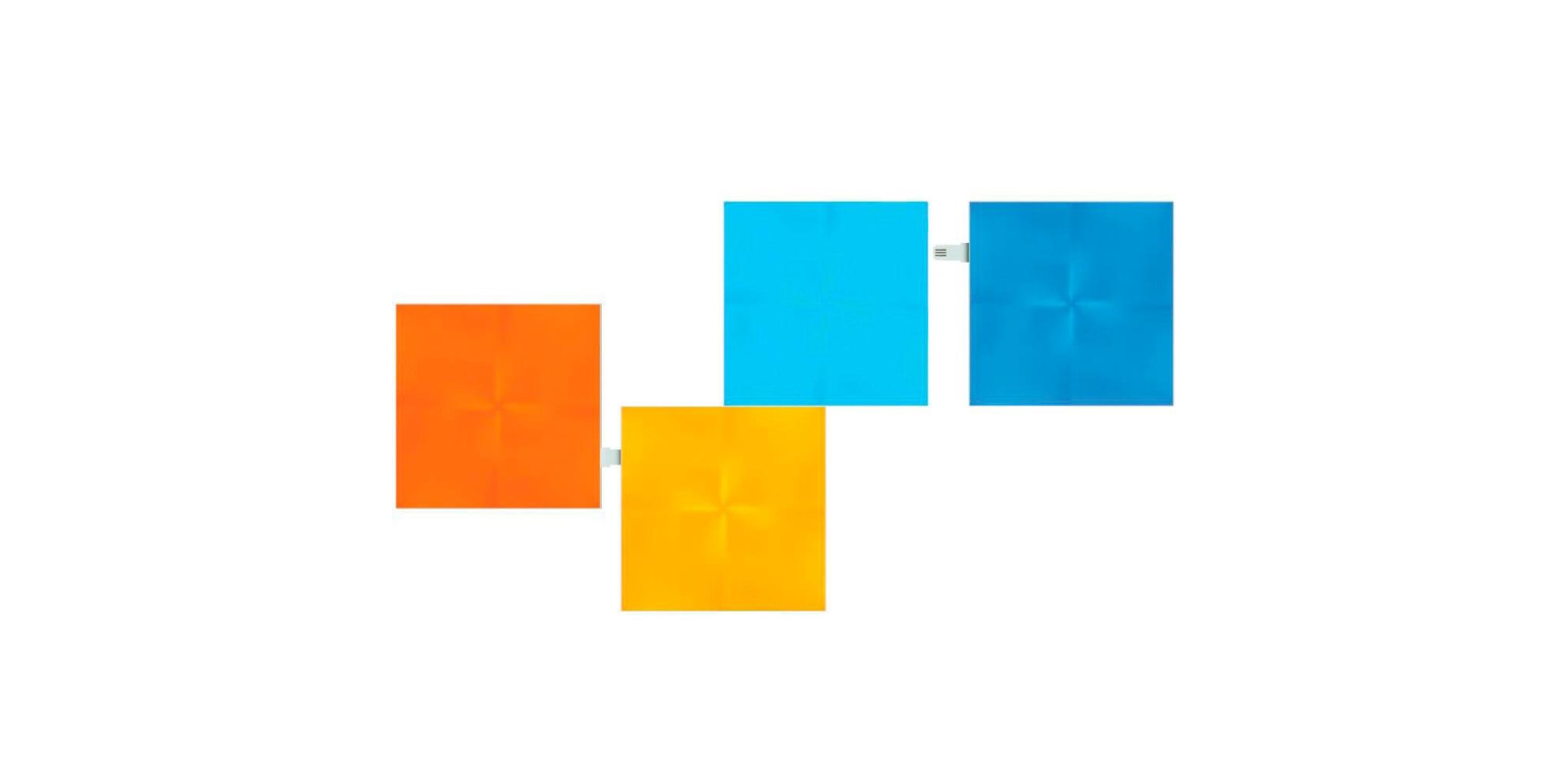 Дополнительные модули Nanoleaf Canvas Expansion Pack (4 модуля) Дополнительные модули Nanoleaf Canvas Expansion Pack (4 модуля)