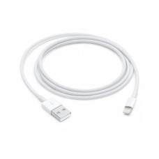 Оригінальний білий кабель Apple Lightning to USB для iPhone 1m (MD818)
