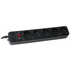 Мережевий фільтр Maxxter 3m 5 розеток (SPM5-G-10B) Black