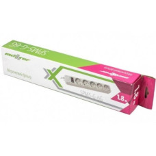Мережевий фільтр Maxxter 1.8m 5 розеток (SPM5-G-6G) Gray