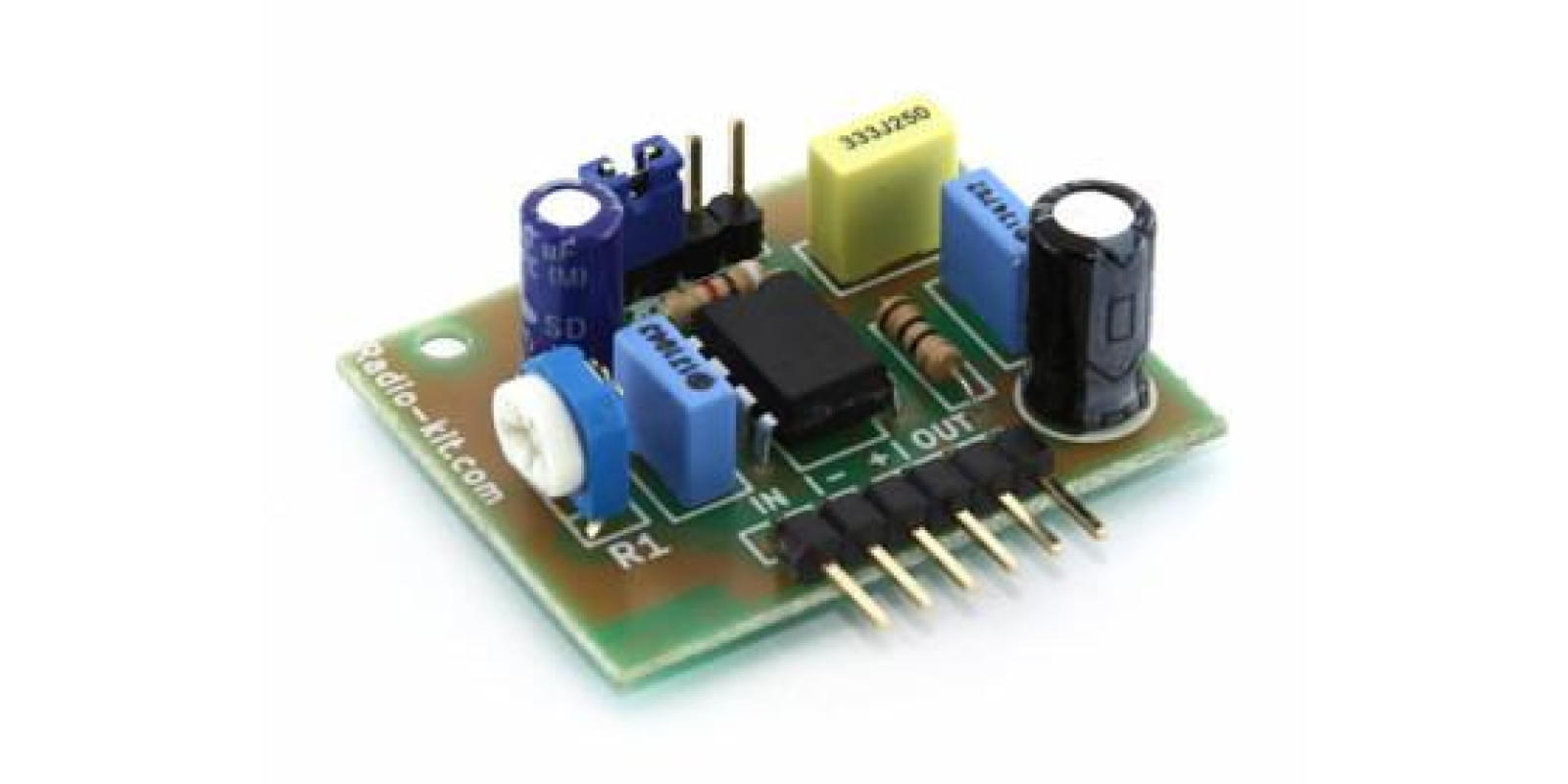 Радиоконструктор RadioKit K144 (УНЧ 0.7Вт на LM386 моно)