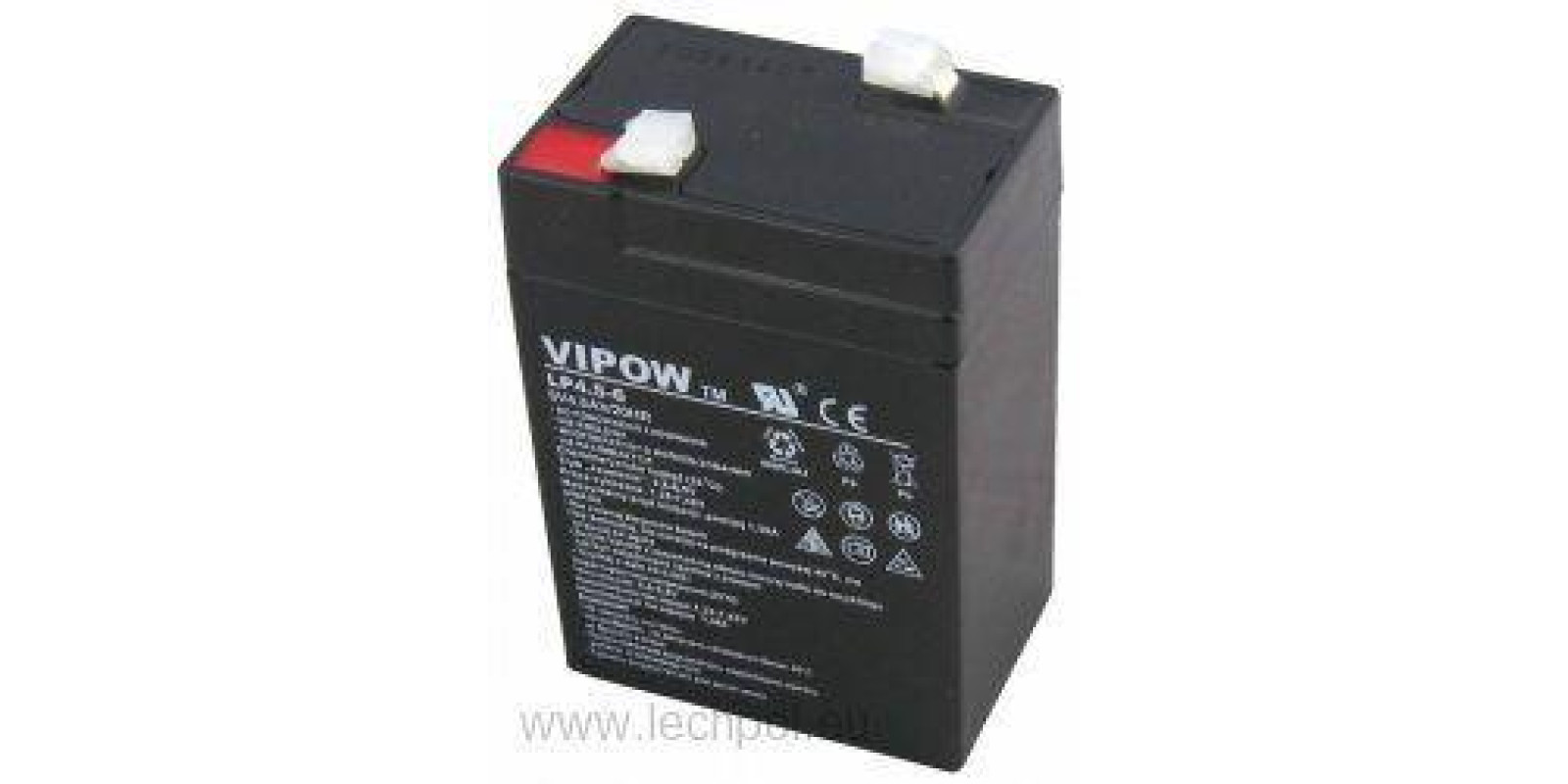 Акумулятор гелевий VIPOW 6V 4.5Ah