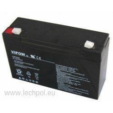 Акумулятор гелевий VIPOW 6V 12Ah
