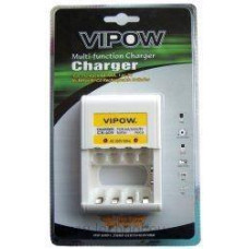 Заряджання VIPOW CR609 (для 1..4xAA/1..4xAAA/1x9V)