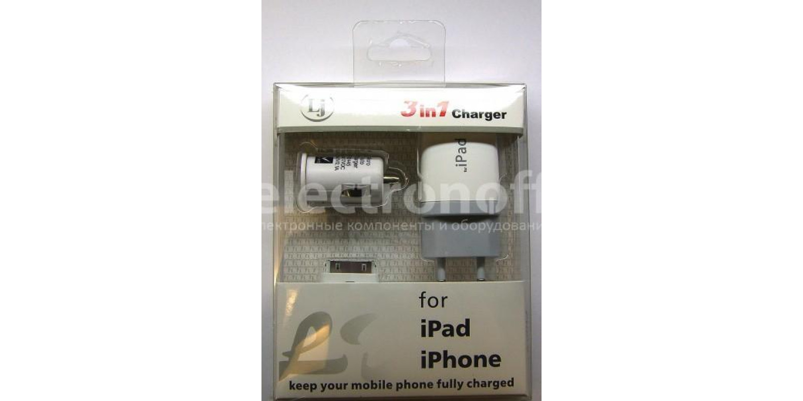 Зарядний пристрій iPad 3/1 LJ