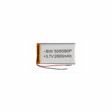 Акумулятор Li-Pol універсальний з контролером 3x66x112 мм, 3.7V, 2800mAh