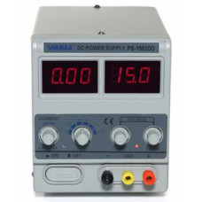 Лабораторний блок живлення YIHUA 1502DD, 15B, 2A