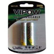 Акумуляторна батарея VIPOW Ni-Mh AAA 1000mAh 2шт/блістер