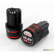 Набір акумуляторних батарей Bosch Li-Ion 2 x 10.8 В 2.0 Ач